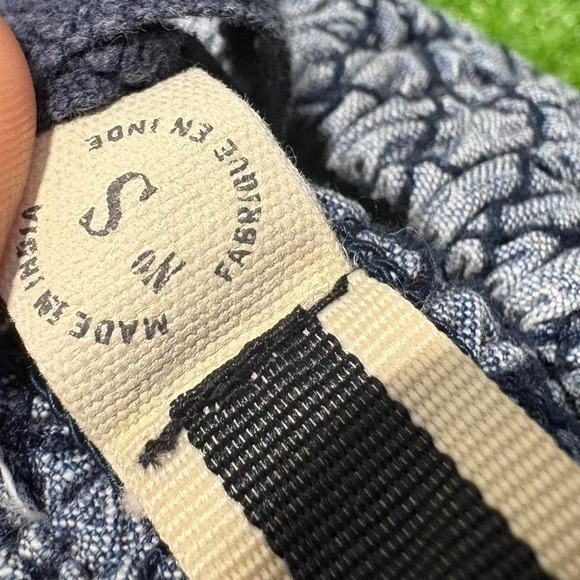 Daughters of Liberation Size Sm Denim Tiered Flowy Dress Smoked Sleeveless Boho - Picture 8 of 8